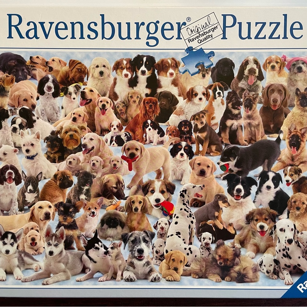 Ravensburger 1000 Piece Puzzle: Dogs Galore